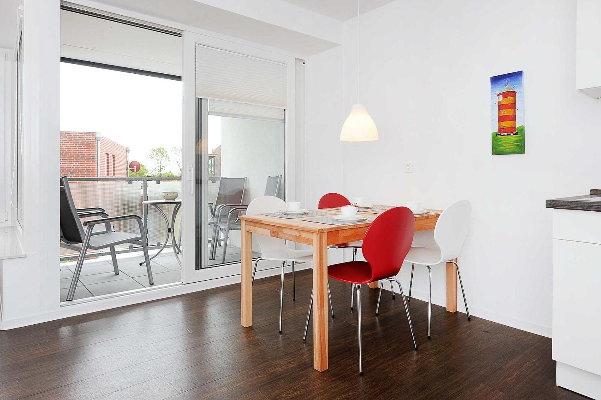 Haus Kunterbunt Appartement Bensersiel Buitenkant foto