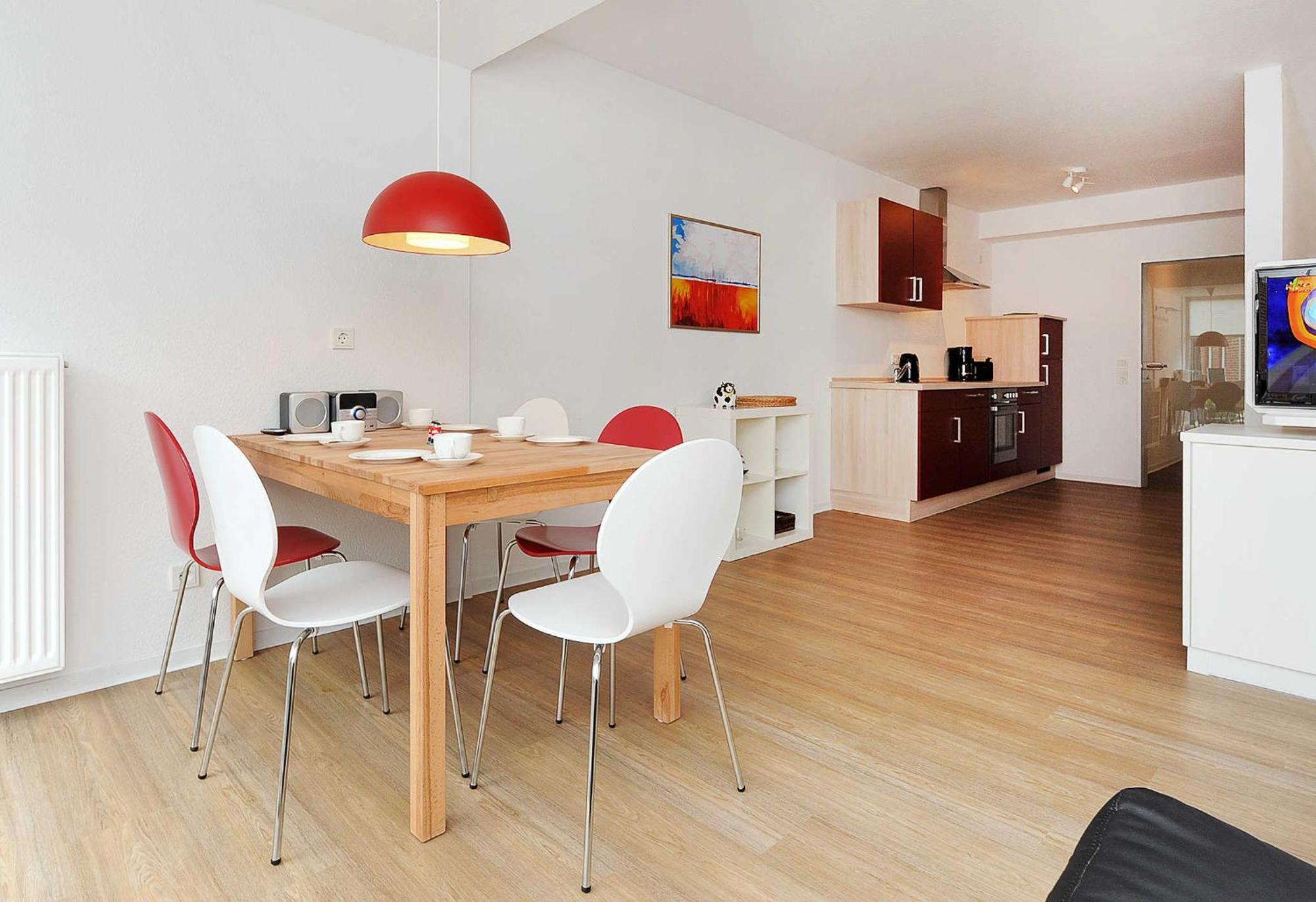 Haus Kunterbunt Appartement Bensersiel Buitenkant foto