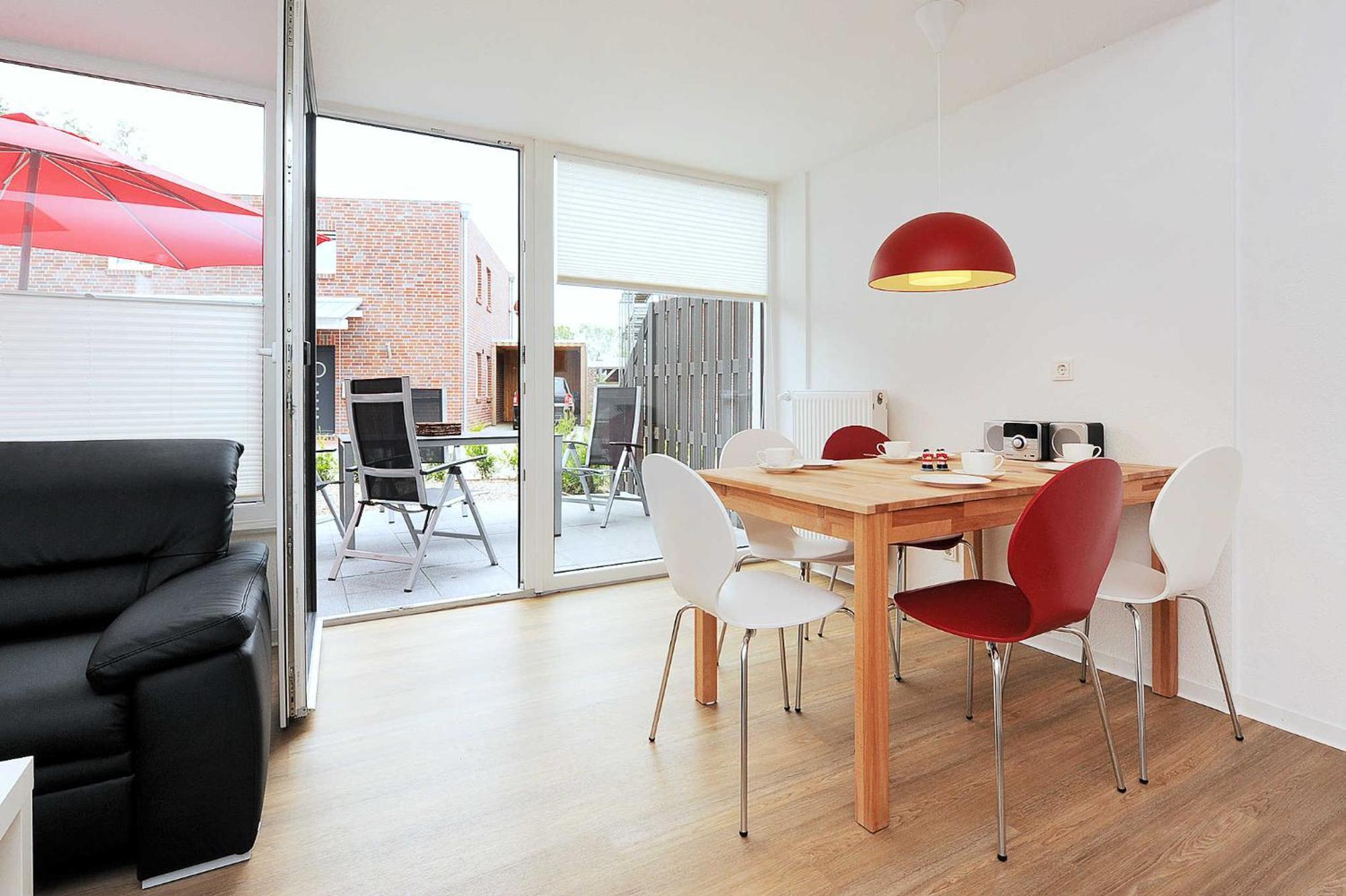 Haus Kunterbunt Appartement Bensersiel Buitenkant foto
